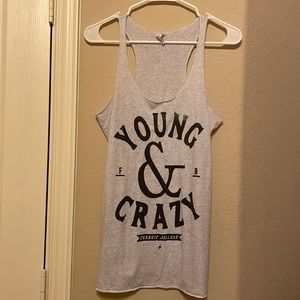COPY - Frankie Ballard Young Crazy tank top
